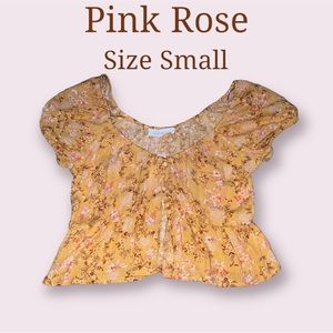 NWT floral top